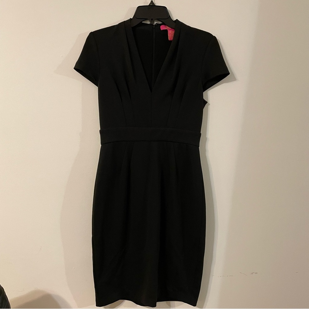 Catherine Malandrino Fitted Black Dress